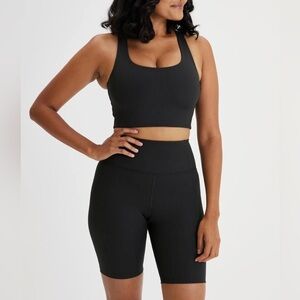 NWT GIRLFRIEND RIBBED BIKE SHORTS